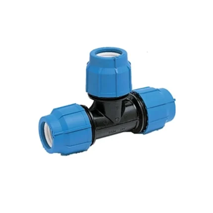 ACOPLE TEE DE COMPRESION PE 32MM